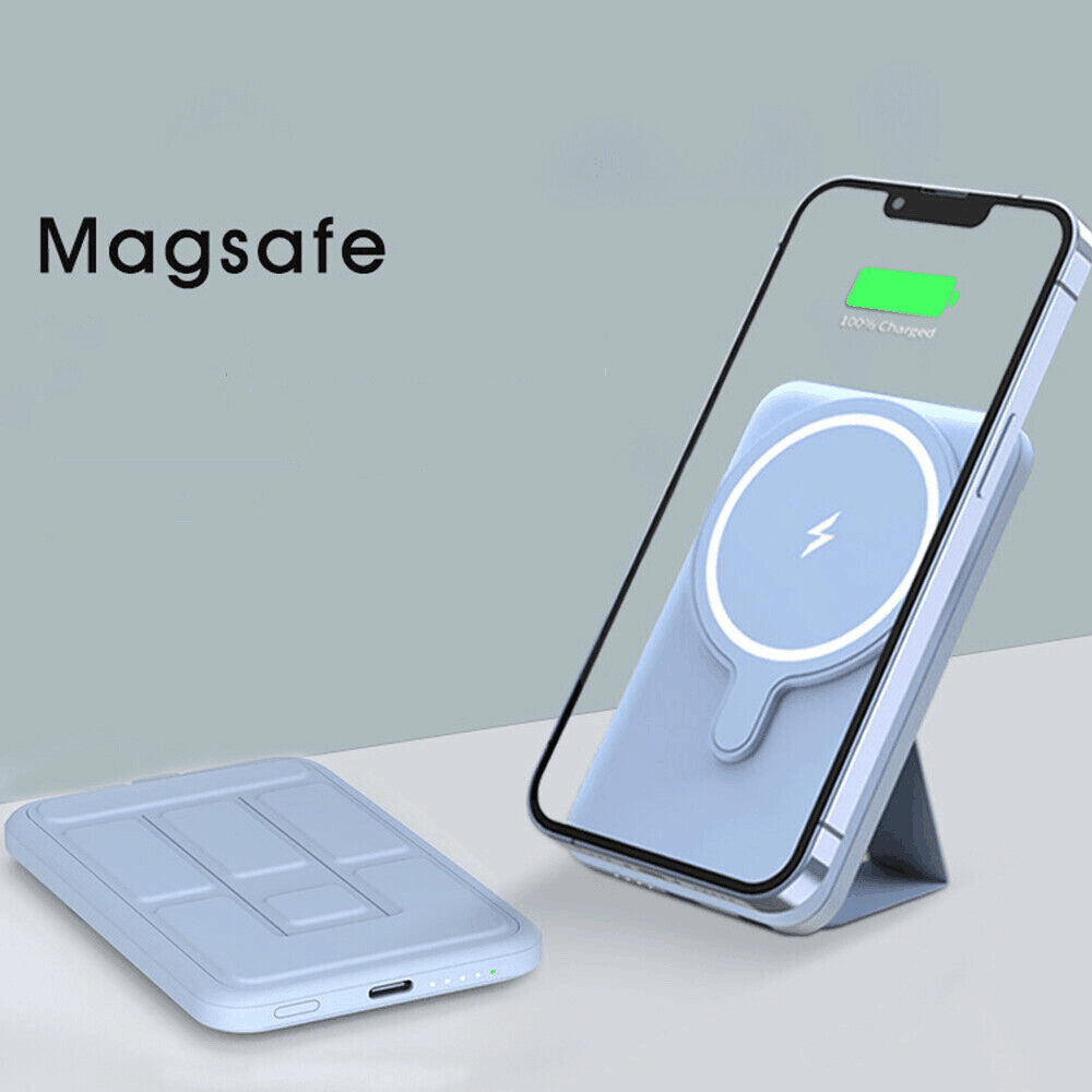 Magsafe Magnetic Wireless Power Bank 10000Mah Slim Charger Iphone 15 14 13 Pro