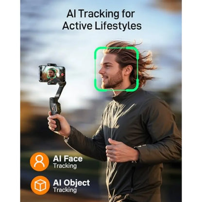 Hohem Isteady X3 SE Gimbal Stabilizer for Iphone Phone Stabilizer with Detachable Remote Control Portable Foldable 3-Axis Phone