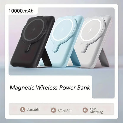 Magsafe Magnetic Wireless Power Bank 10000Mah Slim Charger Iphone 15 14 13 Pro