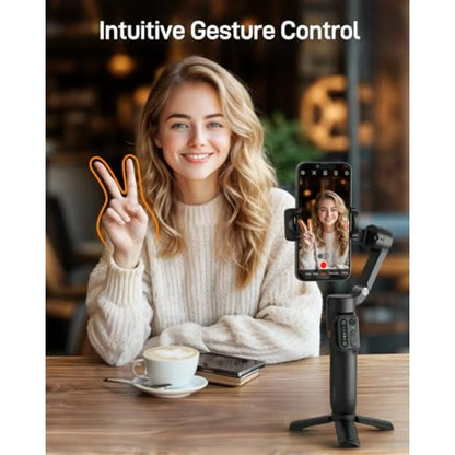 Hohem Isteady X3 SE Gimbal Stabilizer for Iphone Phone Stabilizer with Detachable Remote Control Portable Foldable 3-Axis Phone