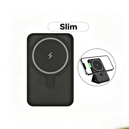 Magsafe Magnetic Wireless Power Bank 10000Mah Slim Charger Iphone 15 14 13 Pro