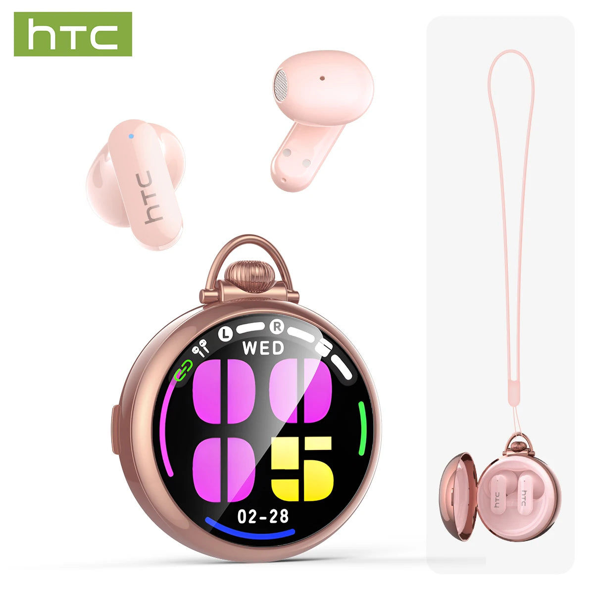 Ai Translation Smart Assistant  NE71 Wireless Bluetooth Earphones Headphones Full HD LCD Display Headset Music Sports Earbuds