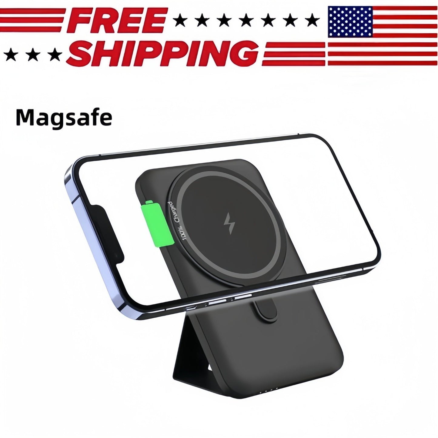 Magsafe Magnetic Wireless Power Bank 10000Mah Slim Charger Iphone 15 14 13 Pro
